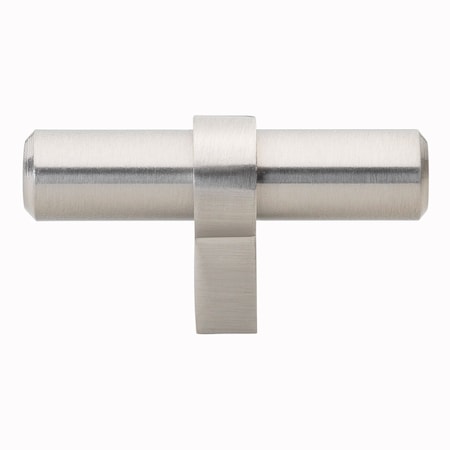 Gliderite Hardware 2-1/4 in. Satin Nickel Solid Steel Cabinet T-Knob - 4002-T-SS 4002-T-SS-1